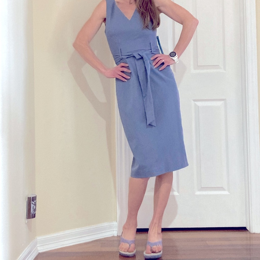 Antonio Melani Tie Waist English Rose Dress